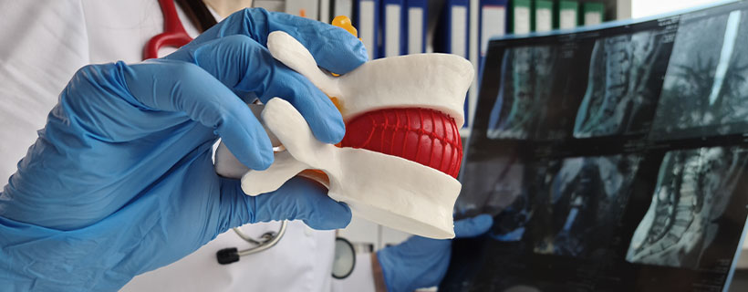 patient needing herniated disc chiropractor in Allen TX